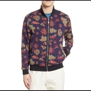Scotch & Soda Floral Print Bomber Jacket💋